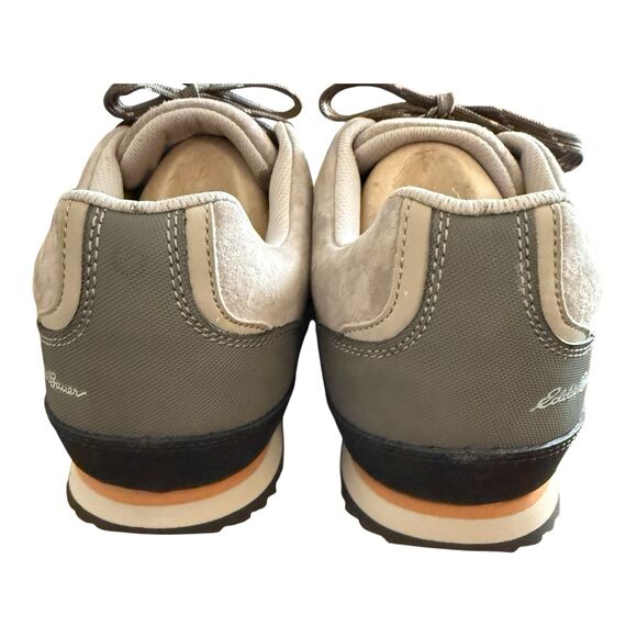 Eddie Bauer Mens Highland Sneaker 11.5 Gray Suede Lace Up New With Defects - Picture 6 of 11